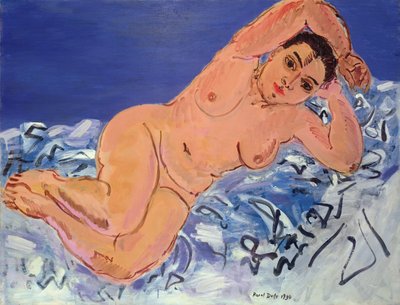 Large Blue Nude by Raoul Dufy
