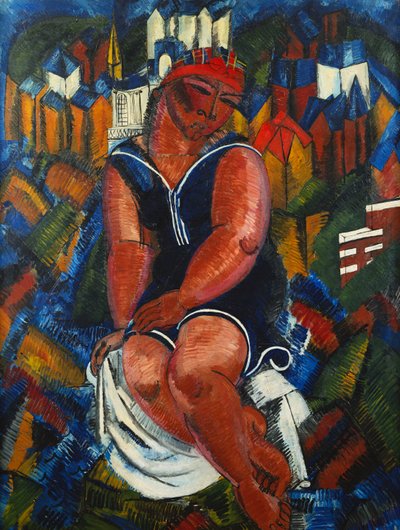 Large Woman Bather by Raoul Dufy