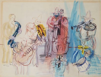 Mexican Musicians by Raoul Dufy