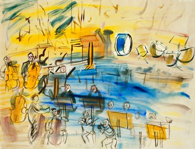 Orchestra by Raoul Dufy