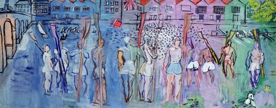 Regatta at Henley, the Oarsmen by Raoul Dufy