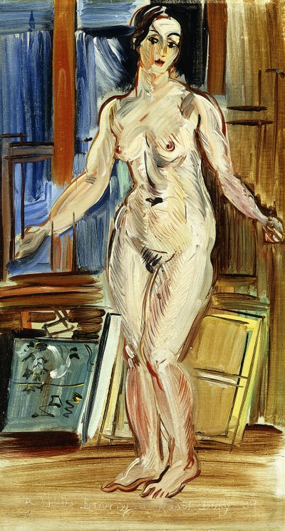 Standing Nude by Raoul Dufy