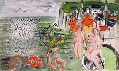 The Bay at Sainte-Adresse by Raoul Dufy