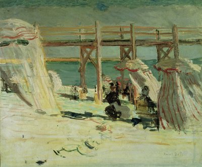 The Breakwater at Sainte-Adresse by Raoul Dufy