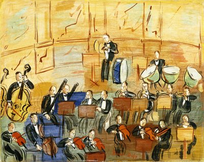 The Orchestra by Raoul Dufy