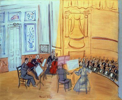 The Orchestra by Raoul Dufy
