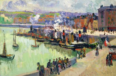 The Port by Raoul Dufy