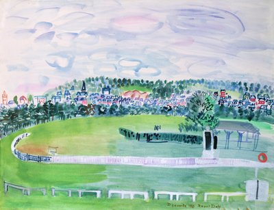 The Race Course at Deauville by Raoul Dufy