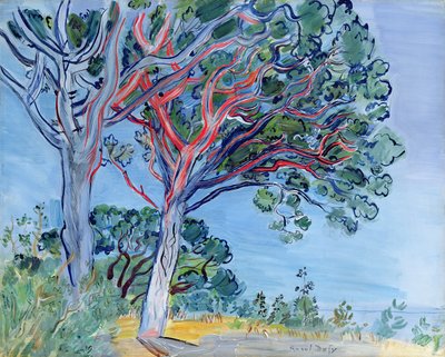 The Red Pine by Raoul Dufy