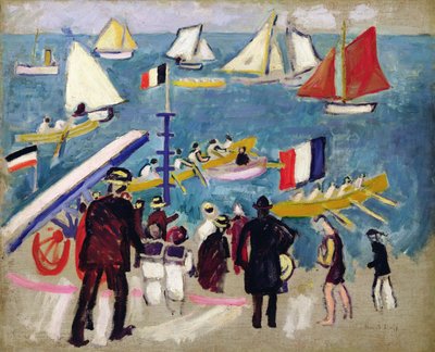 The Regatta by Raoul Dufy