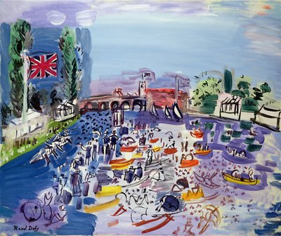 The Regatta at Henley by Raoul Dufy