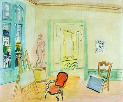 The Studio by Raoul Dufy