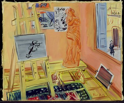 The Studio by Raoul Dufy