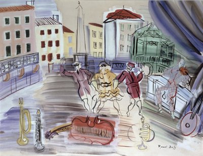 The Three Masks by Raoul Dufy