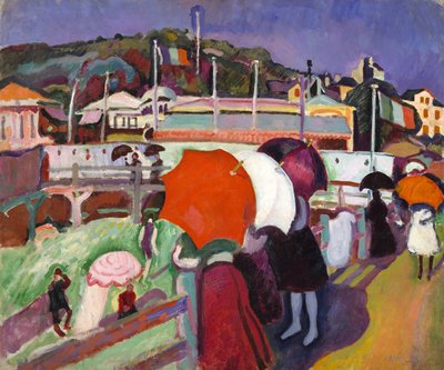 The Three Umbrellas by Raoul Dufy