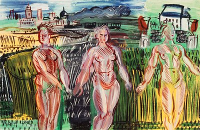 The Waters of the Seine by Raoul Dufy