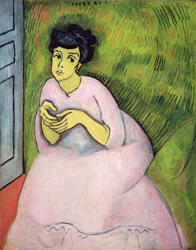 The Woman in Pink by Raoul Dufy