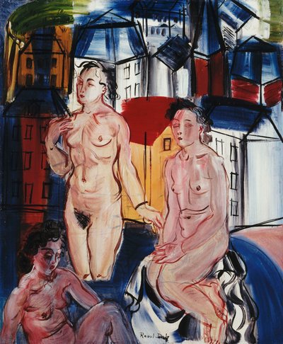 Three Bathers by Raoul Dufy