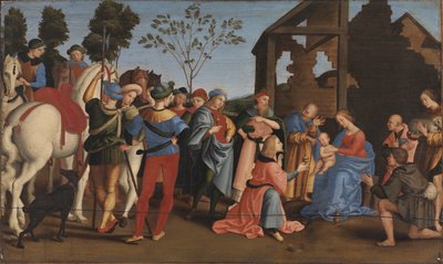 The Adoration of the Kings by Raphael