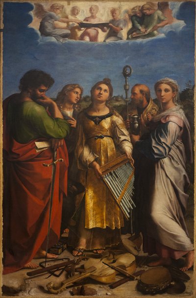 The Ecstasy of Saint Cecilia by Raphael
