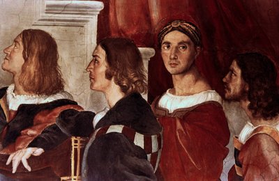 The Mass at Bolsena (detail) by Raffaello Sanzio Raphael
