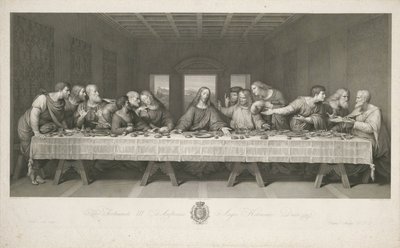 The Last Supper by Raphael Morghen