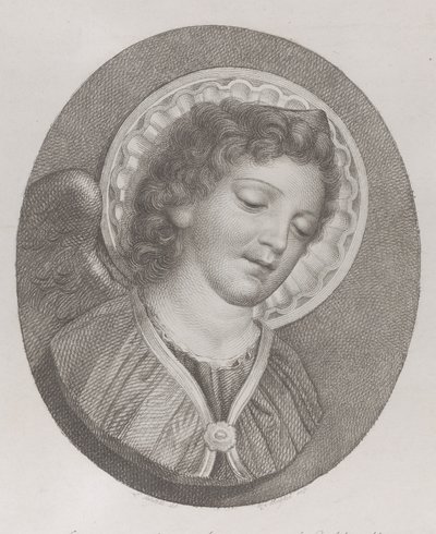 The Archangel Gabriel, 1800 by Raphael Morghen