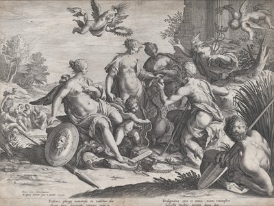 The Judgement of Paris, 1589 by Raphael Sadeler