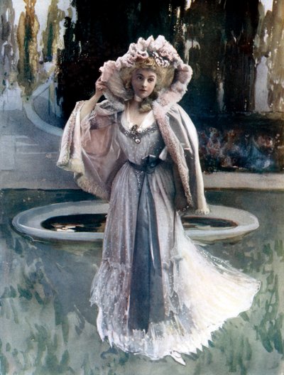 Gabrielle Rejane in Sylvie by Rautlinger