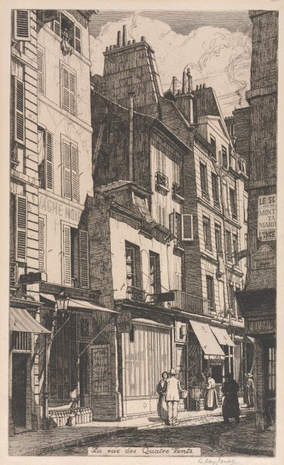 The Street of the Four Winds by Raymond Ray Jones