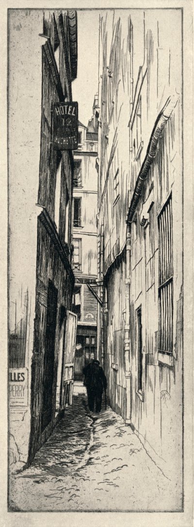 Rue du Chat Qui Peche by Raymond Ray Jones