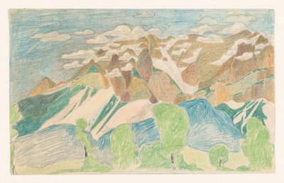 Mountain Landscape by Reijer Stolk