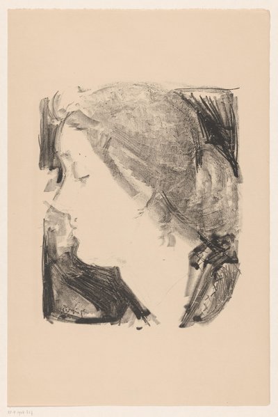 Portrait of Coba Stolk-Schmidt by Reijer Stolk