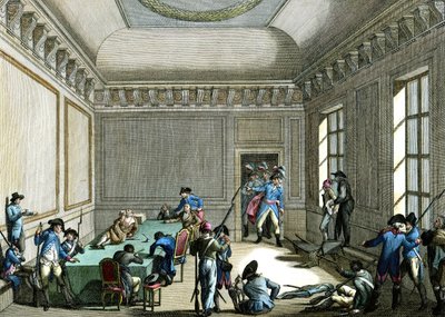 Arrest of Robespierre by Reiner Vinkeles