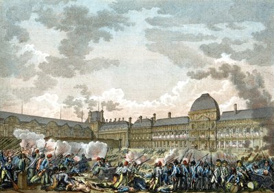Assault on the Tuileries by Reiner Vinkeles