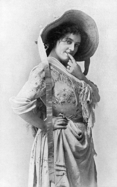 Evie Greene, English actress, 1902-1903 by Reinhold Thiele