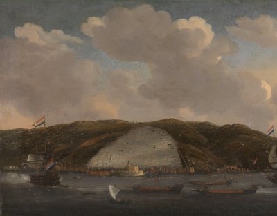 View of Algiers by Reinier Nooms (signed by artist)