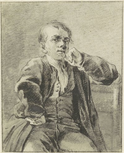 Self-Portrait of Reinier Vinkeles I by Reinier Vinkeles (I)
