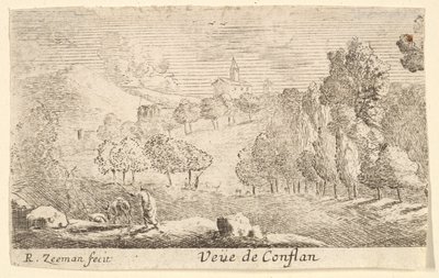 View of Conflans by Reinier Zeeman