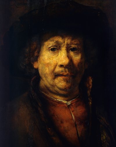 Self Portrait by Rembrandt Harmensz. van Rijn