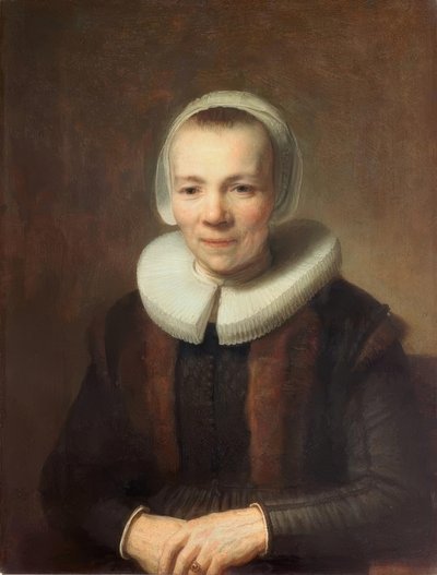 Portrait of Baertje Martens by Rembrandt van Rijn