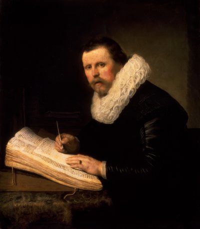 Portrait of a Scholar by Rembrandt van Rijn