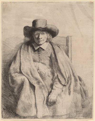 Clement de Jonghe by Rembrandt van Rijn