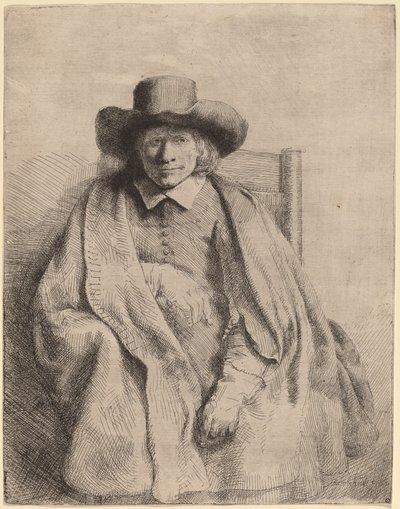 Clement de Jonghe by Rembrandt van Rijn