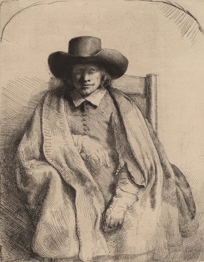 Clement de Jonghe by Rembrandt van Rijn