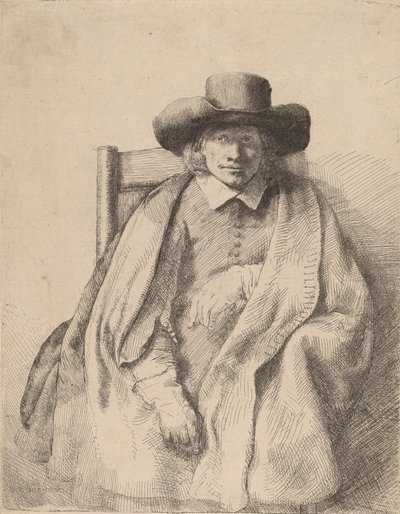 Clement de Jonghe by Rembrandt van Rijn