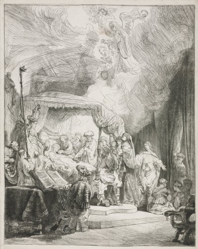 Death of the Virgin by Rembrandt van Rijn