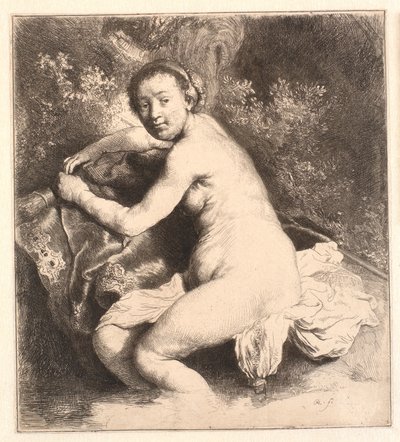 Diana at the Bath by Rembrandt van Rijn