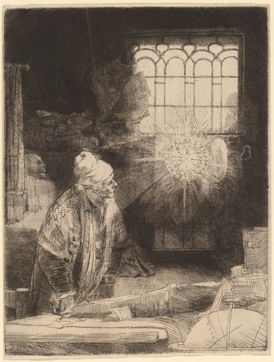 Faust by Rembrandt van Rijn