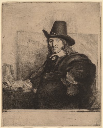 Jan Asselijn by Rembrandt van Rijn